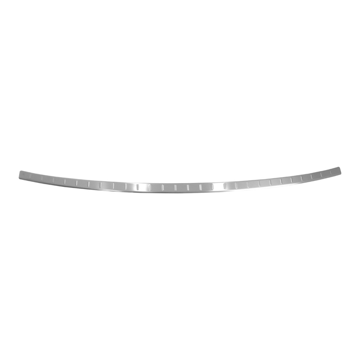 Audi Q3 Rear Bumper Sill Cover - Omac - S.Steel - Brushed Silver - '13-'18